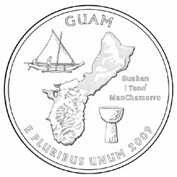 2009 Guam Quarter