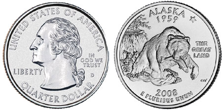 2008 Alaska State Quarter