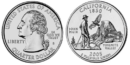 2005 California State Quarter