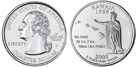 2008 Hawaii State Quarter