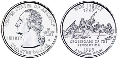 1999 New Jersey State Quarter