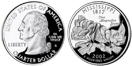 2002 Mississippi State Quarter