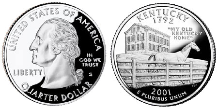 2001 Kentucky State Quarter
