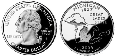 2004 Michigan State Quarter
